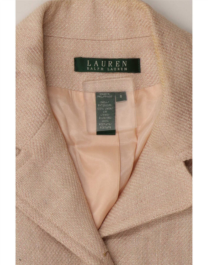 Jachetă Blazer pentru femei Ralph Lauren, cu 7 nasturi, US 8 Medium Bej In
