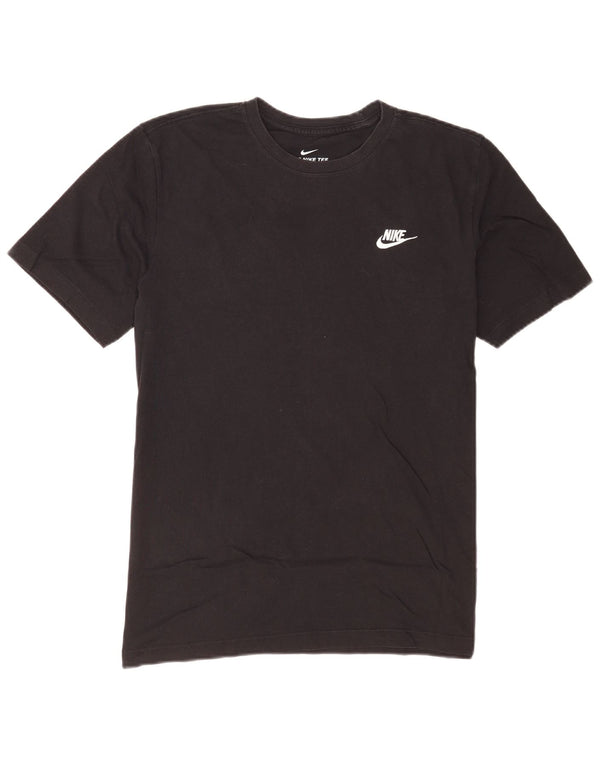 Tricou pentru bărbați Nike Top Mediu Negru Bumbac