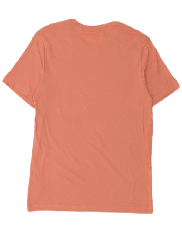 Nike Mens T-Shirt Top Small Pink Cotton