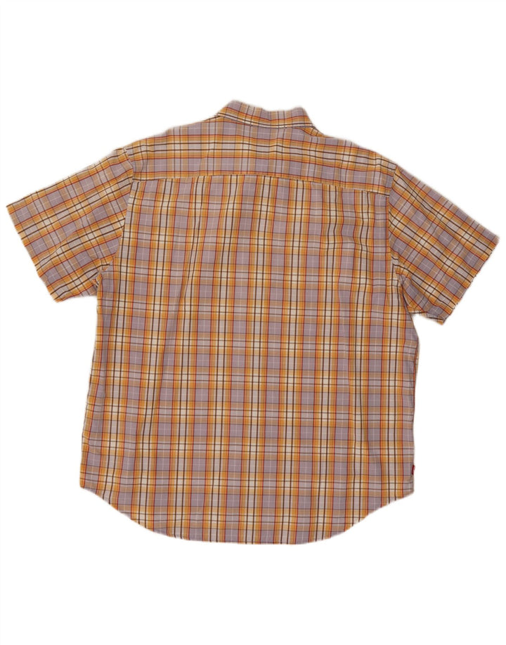 Cămașă pentru bărbați Levi's cu mânecă scurtă, mare, multicoloră, din bumbac