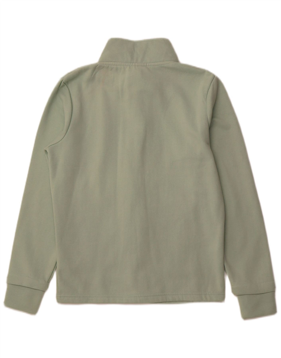 Jachetă de trening cu grafică BENCH pentru femei UK 12, bumbac verde mediu