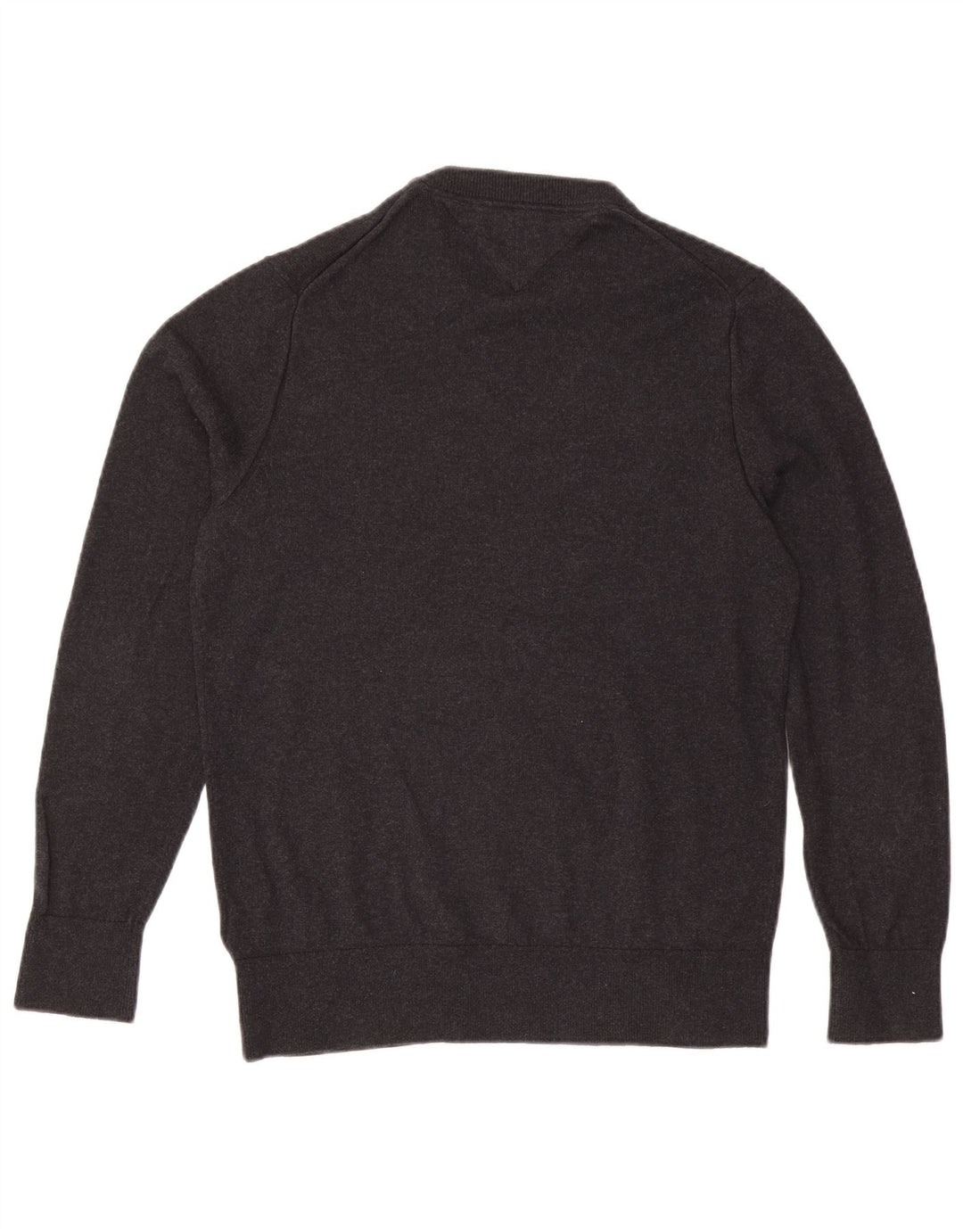 Pulover Tommy Hilfiger pentru bărbați, cu gât crew, bumbac, gri mediu