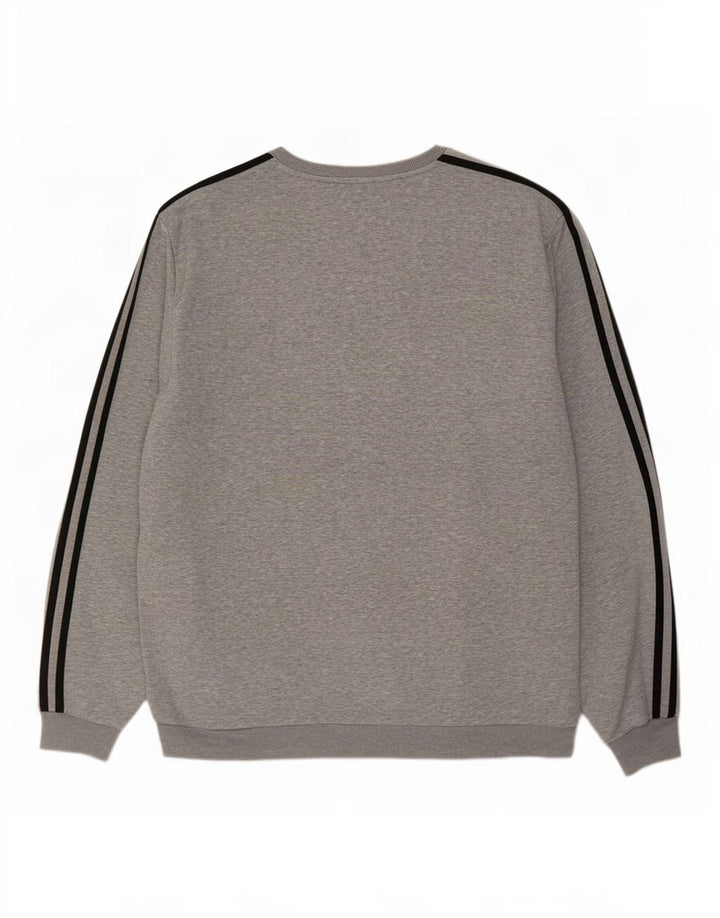 Hanorac pentru bărbați Adidas Jumper XL, bumbac cu pete gri