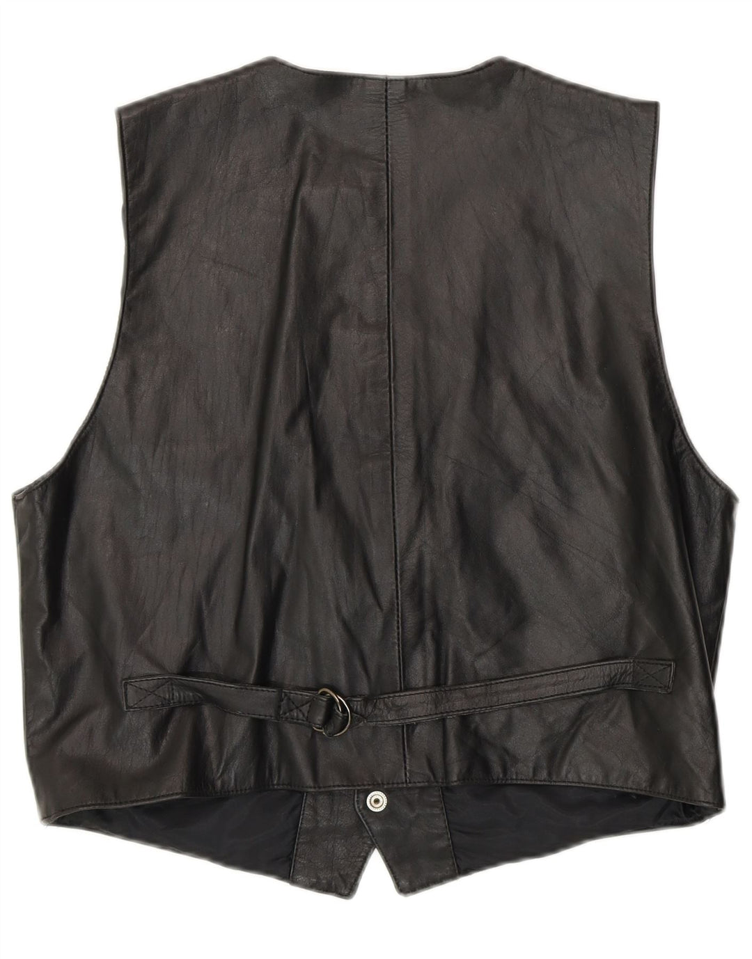 Vestă din piele pentru femei Rifle UK 16 mare, neagră, motociclist