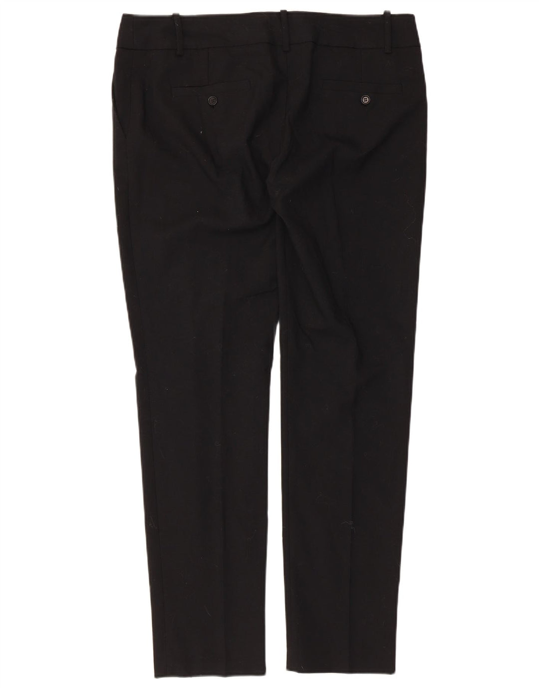 Pantaloni chino slim pentru femei Zara EU 42 Large W32 L30 Poliester negru