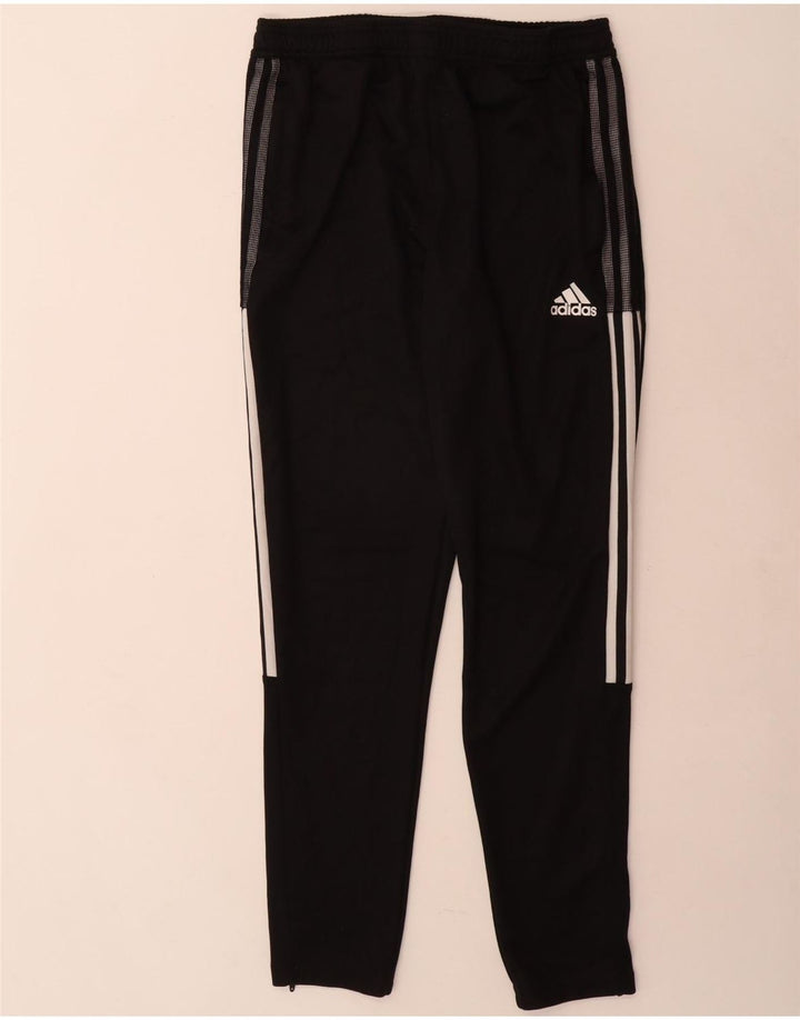 Pantaloni de trening Adidas Primegreen pentru bărbați Pantaloni de jogging, mari, negru, poliester