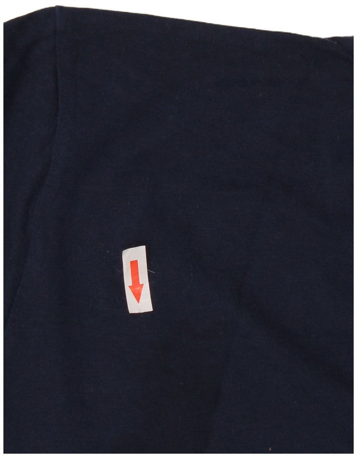 Tricou grafic pentru bărbați Adidas Top mare bleumarin