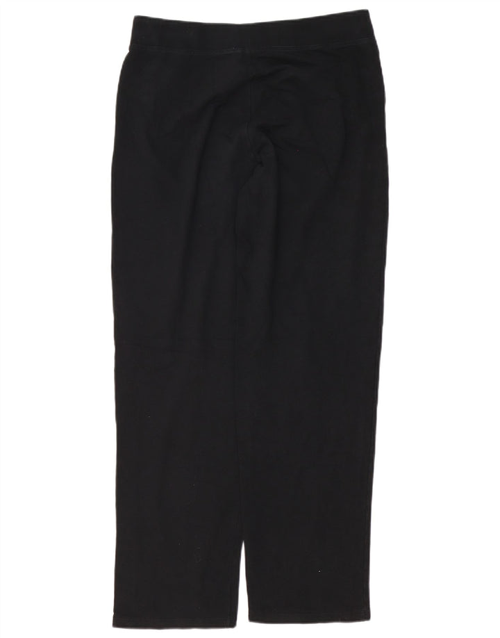 MARKS & SPENCER Pantaloni de trening pentru femei UK 12 Bumbac mediu negru