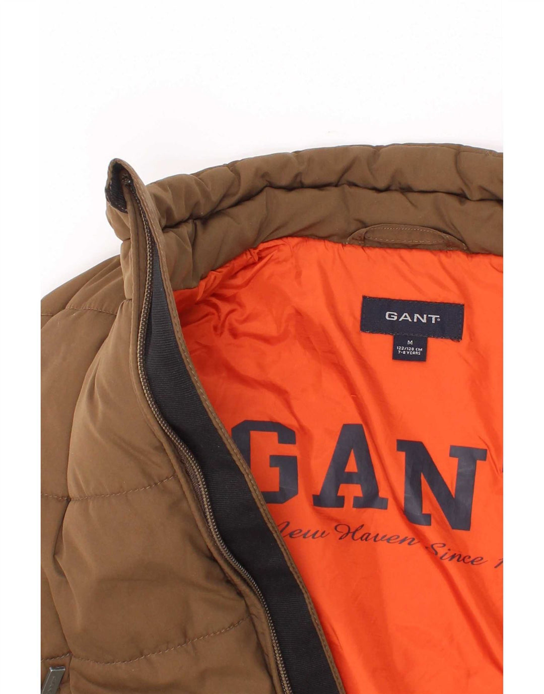 Gilet Captusit Gant Baieti 7-8 Ani Poliester Maro Mediu