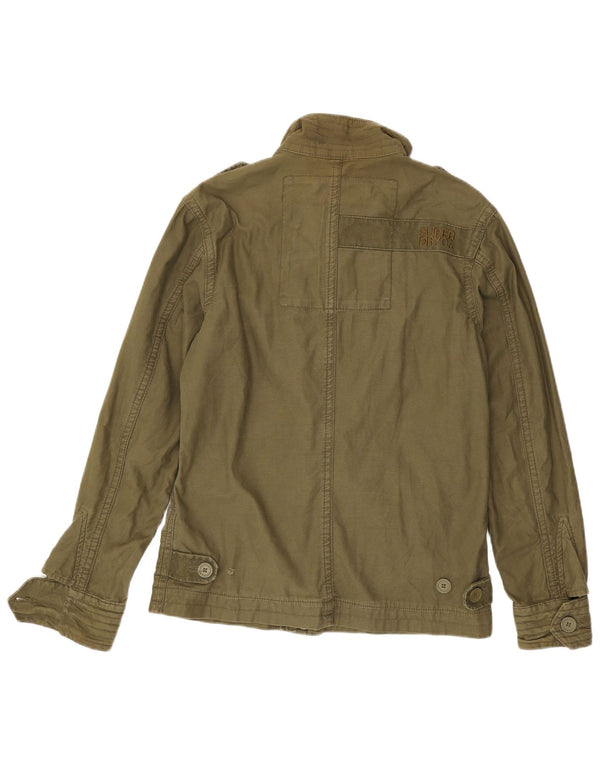 Jachetă militară Superdry pentru bărbați UK 38 Medium Khaki Bumbac