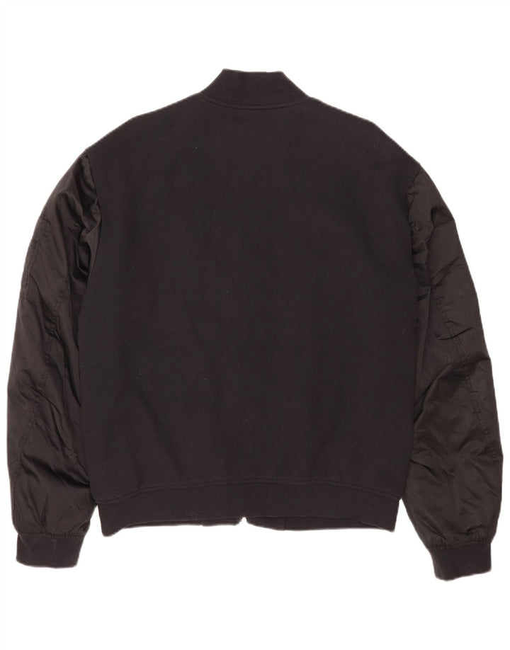 Jachetă Bomber pentru bărbați Calvin Klein Jeans UK 40, mare, negru, bumbac