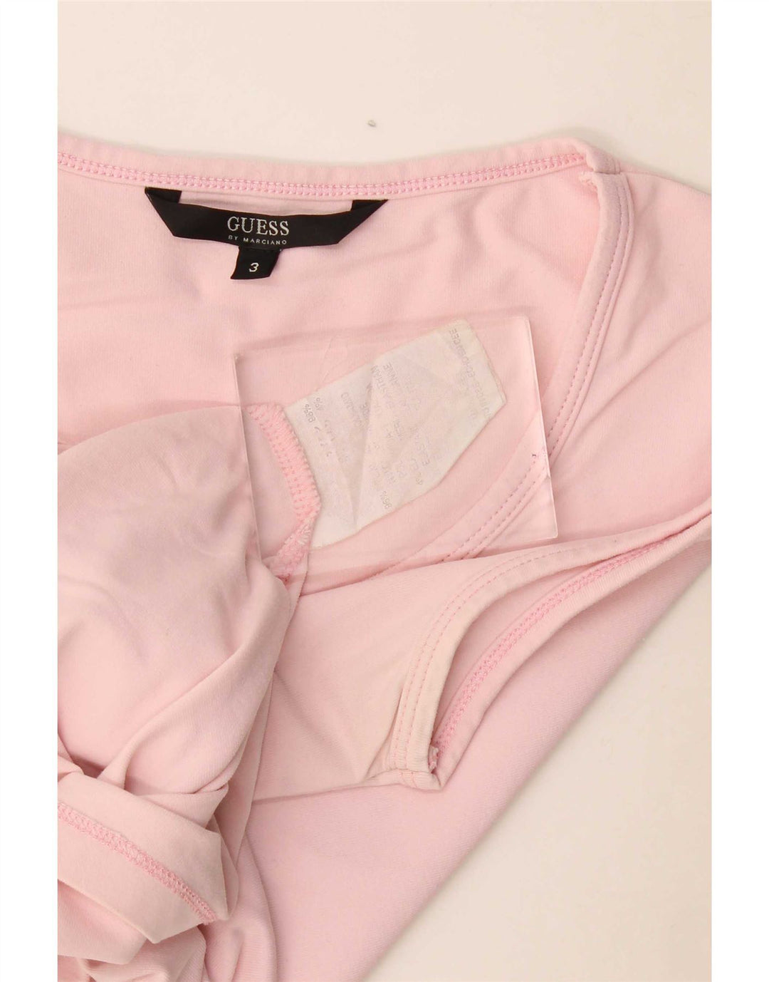 Top Vest Guess pentru femei US 3 XS roz poliamidă