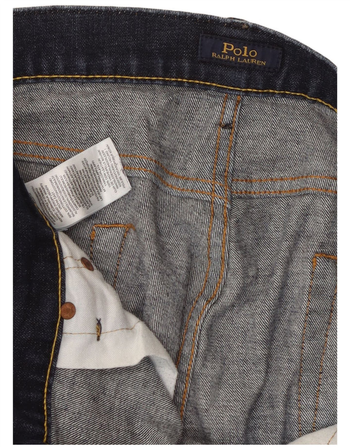 Blugi skinny pentru bărbați Polo Ralph Lauren W36 L32 bumbac bleumarin