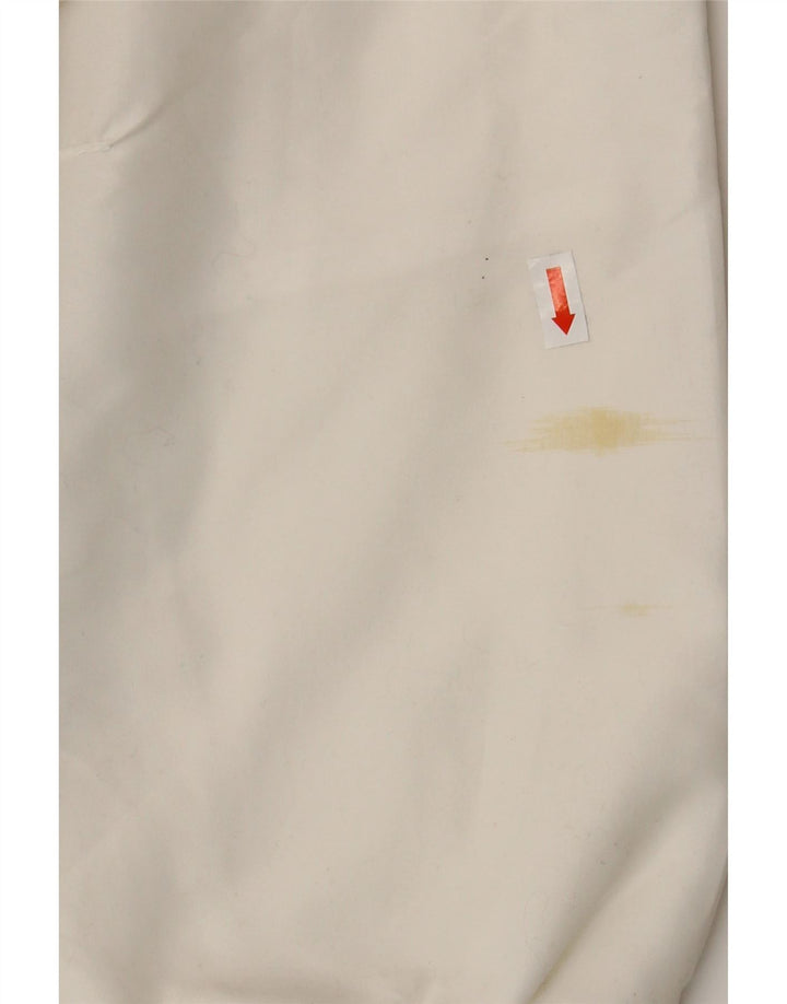 Jachetă de top pentru trening grafic Puma pentru femei, mare, alb, din poliester color bloc