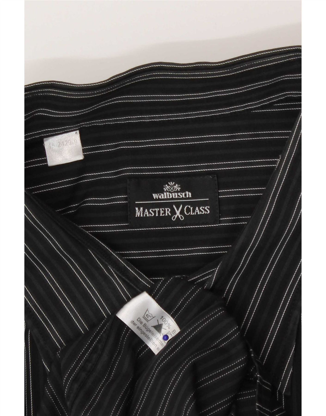 Cămașă pentru bărbați Walbusch 3XL bumbac cu dungi negre