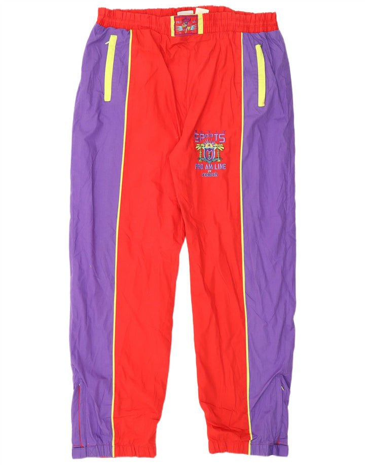 Pantaloni de trening REUSCH pentru bărbați, 2XL, roșu, bloc de culoare