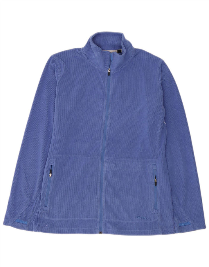 Jachetă fleece supradimensionată pentru femei Rohan UK 10 Small Blue Poliester