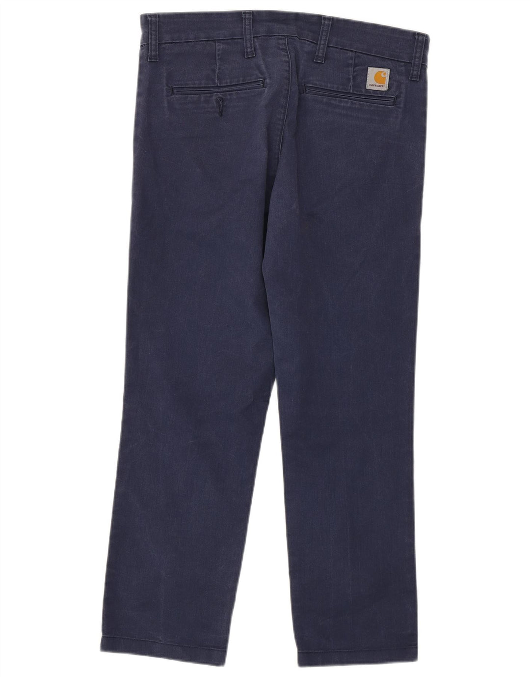 CARHARTT Pantaloni chino drepți Sid pentru femei W31 L26 bumbac bleumarin