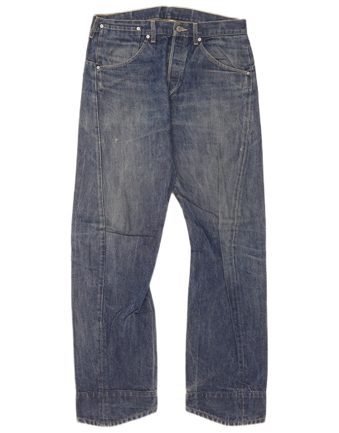 Blugi drepti pentru bărbați Levi's W33 L32 Bumbac albastru
