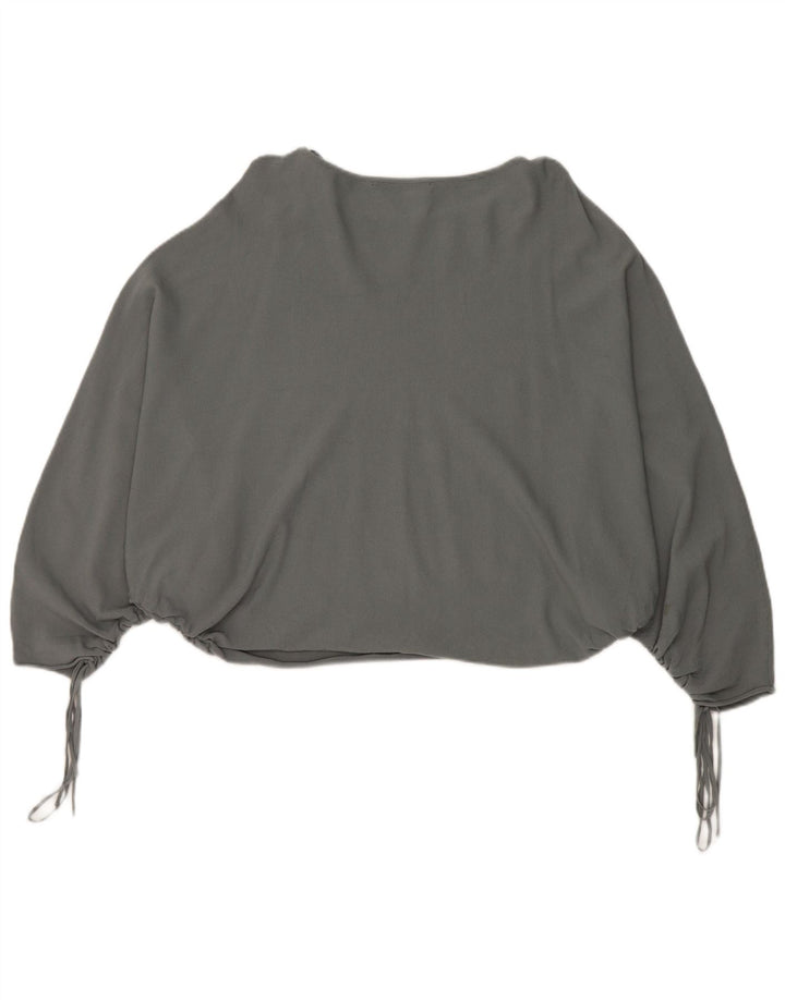 Bluză Zara Femei Batwing Top UK 14 Medium Gri