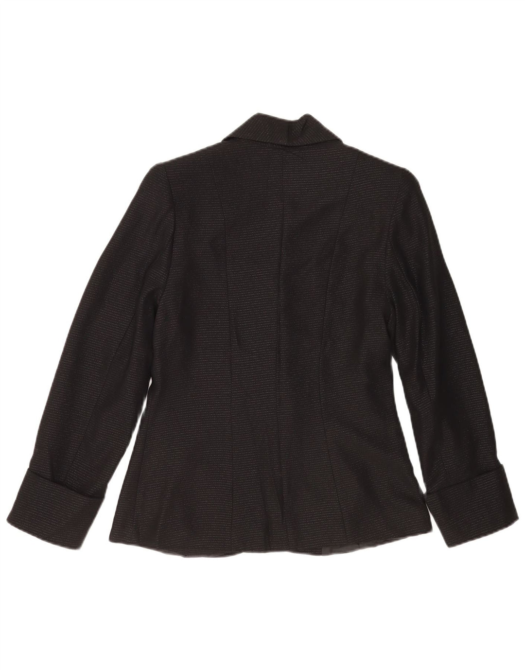 Jachetă vintage pentru femei la dublu piept IT 42 Medium Black Dunge