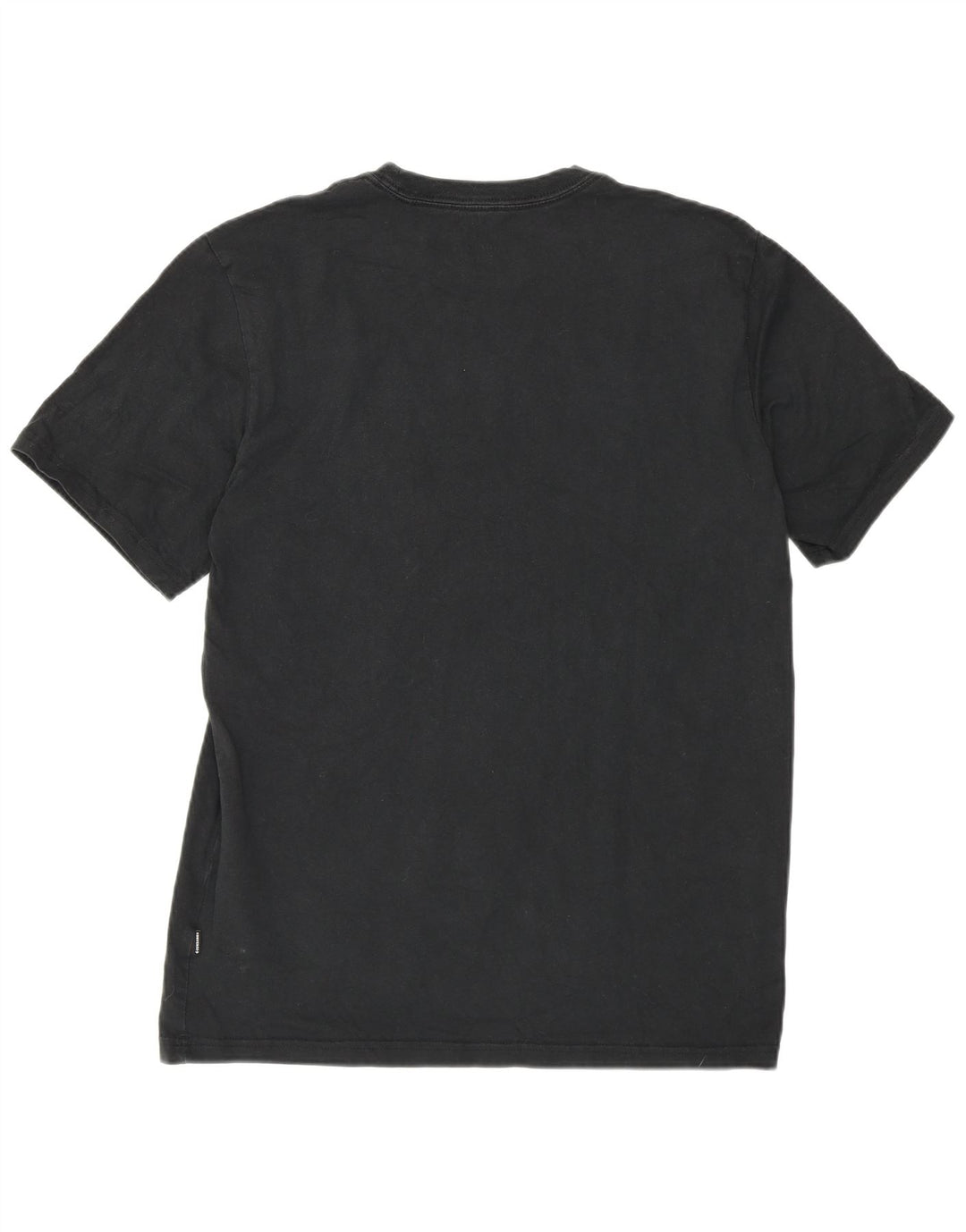 Tricou grafic Converse pentru bărbați Top mediu din bumbac negru