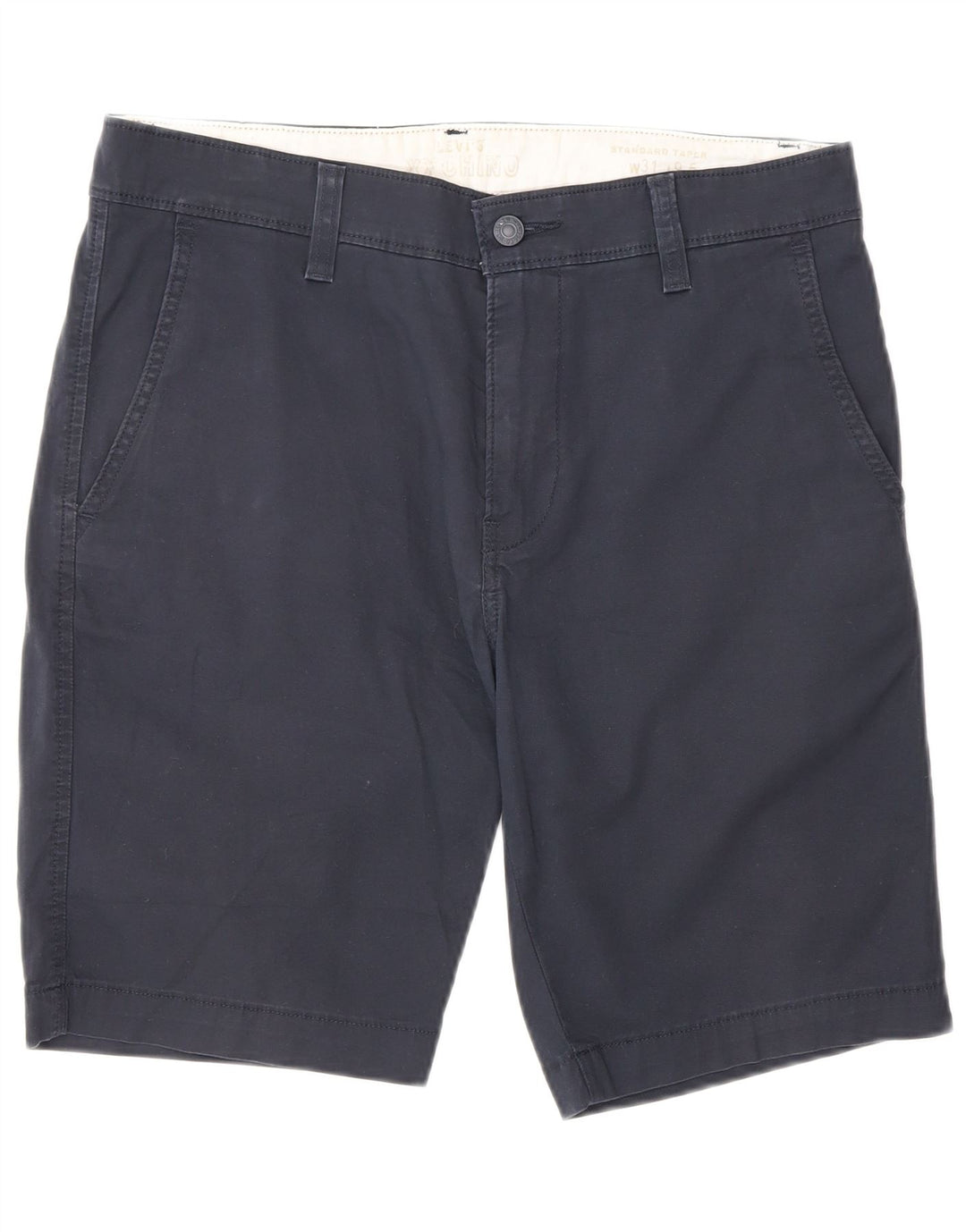 Pantaloni scurți chino standard pentru bărbați Levi's W31, bumbac, albastru bleumarin mediu