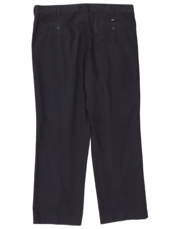 Pantaloni chino pentru bărbați Marks & Spencer Blue Harbour Pegged W38 L31 bleumarin
