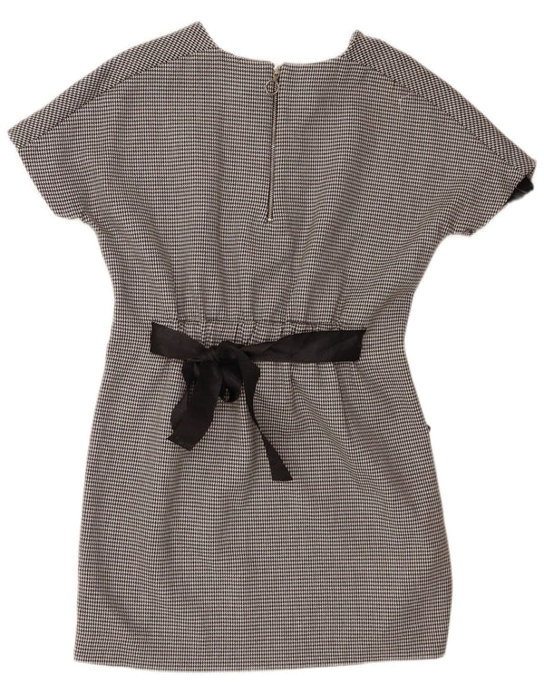 Rochie de bază Trafaluc pentru femei Zara UK 10 Poliester cu picior de găin negru mic
