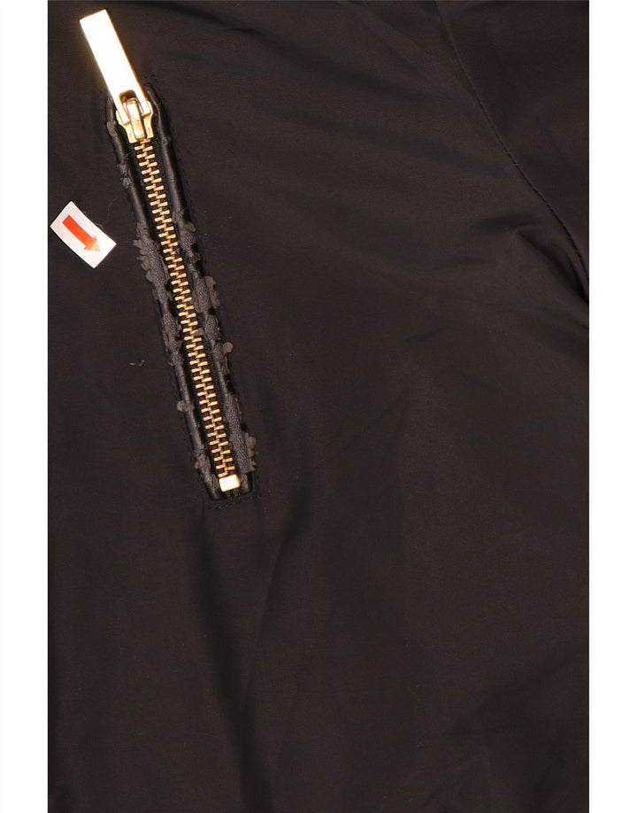 Jachetă parka cu glugă pentru femei Oasis UK 14 Medium Black