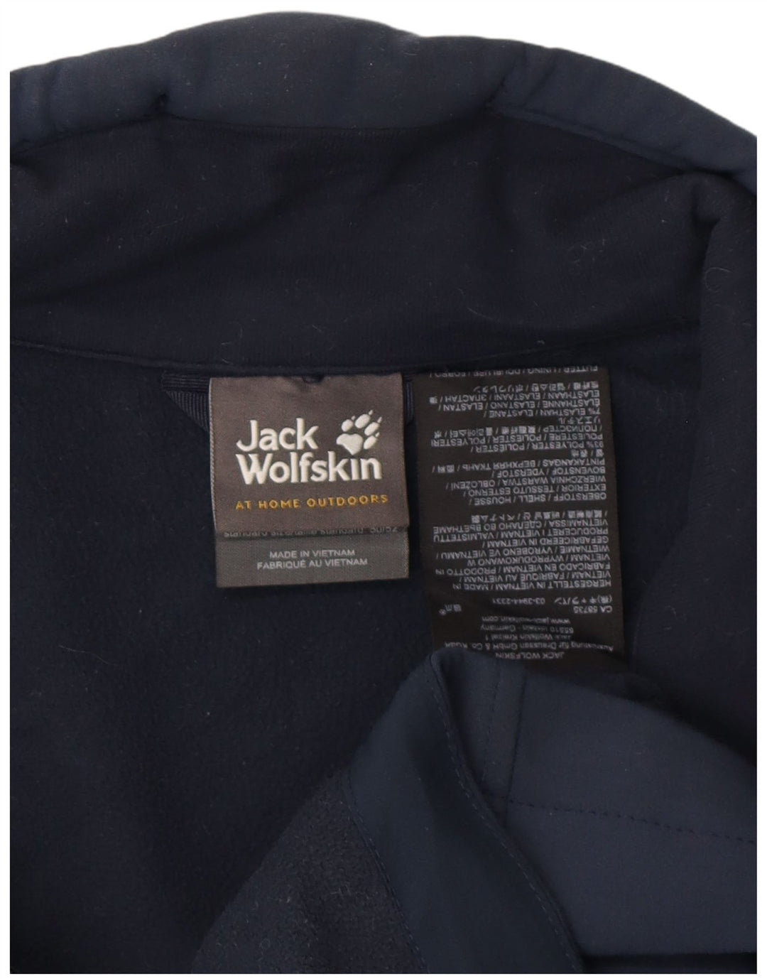 Jack Wolfskin Jack Wolfskin Jacket Jack Wolfskin pentru bărbați UK 40 mare, poliester bleumarin