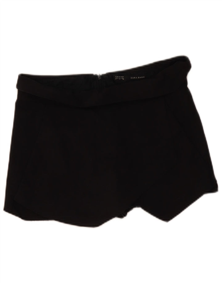 Skort pentru femei ZARA UK 8 Small Black Acetat