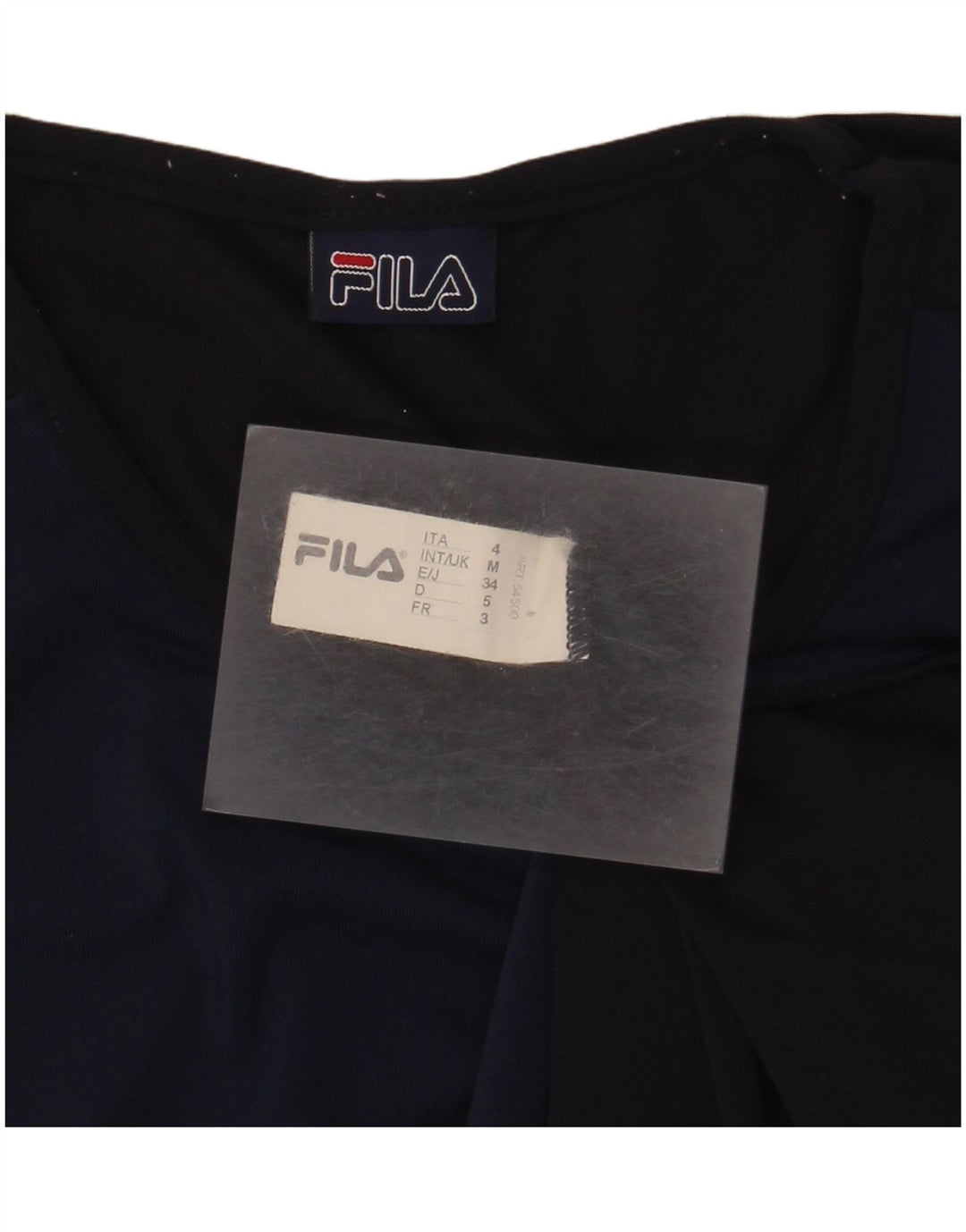 Tricou pentru femei Fila Top UK 12 Medium Bleumarin Poliamidă