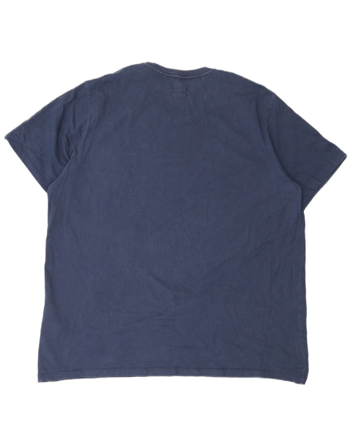 Tricou standard pentru bărbați Levi's Top 2XL bumbac bleumarin