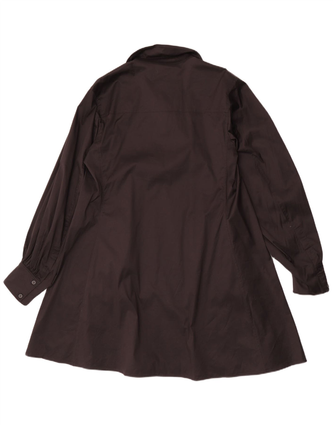 Cos Rochie A-Line cu mânecă lungă pentru femei EU 44 Bumbac mediu negru