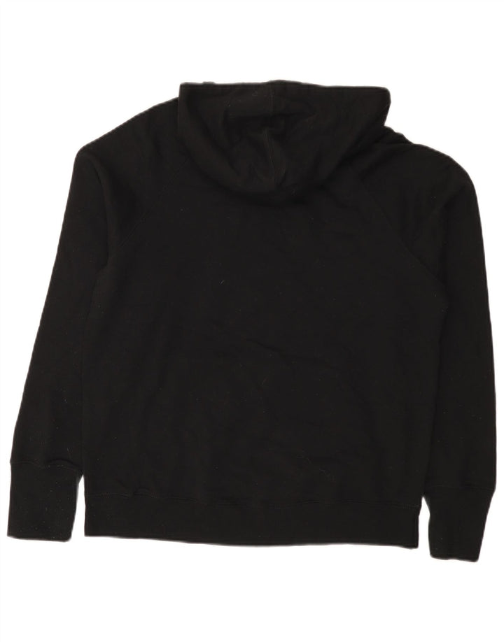 Pulover cu glugă cu grafic pentru femei Champion UK 14 Poliester mediu negru