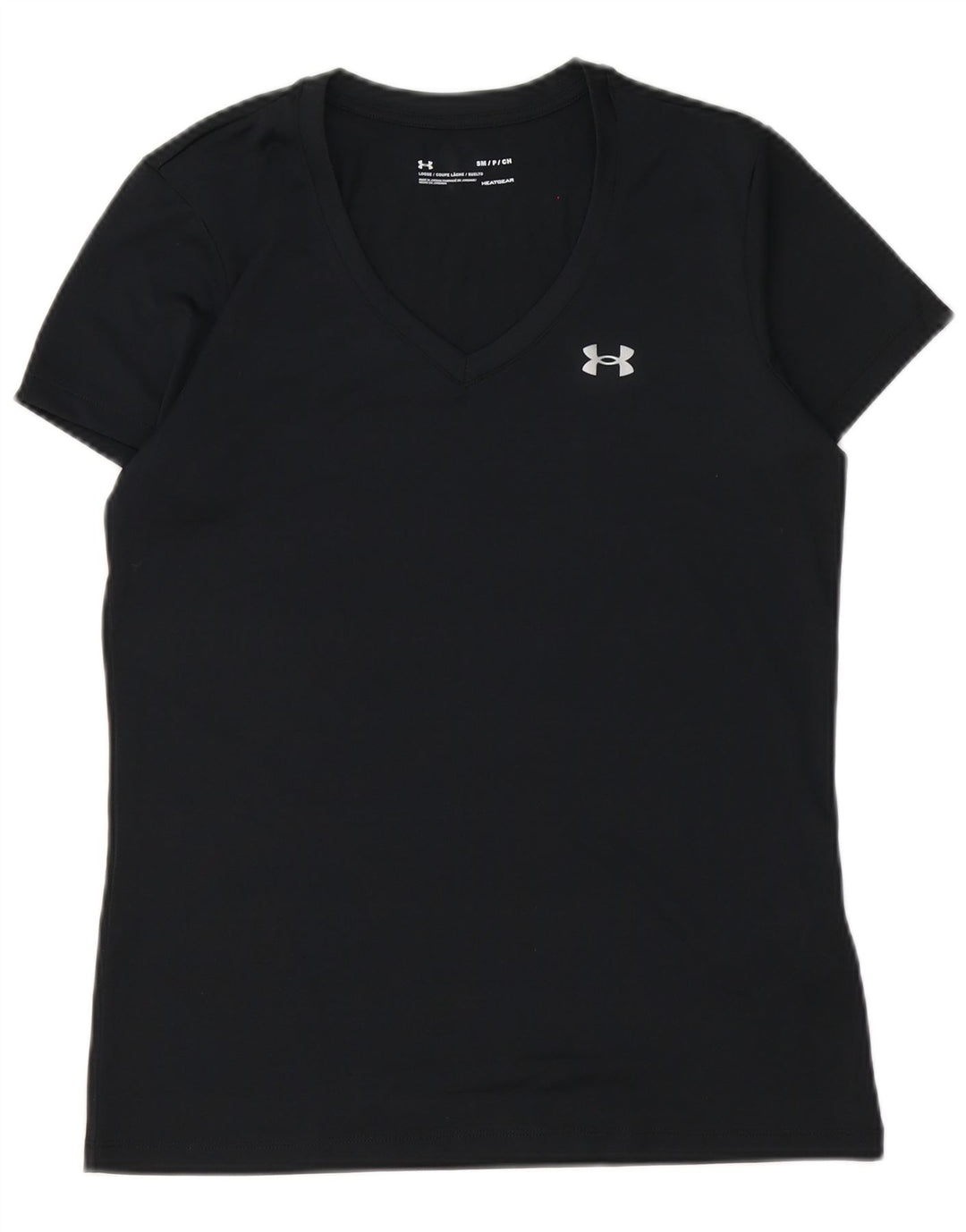 Tricou Under Armour pentru bărbați Heat Gear Top mic poliester negru