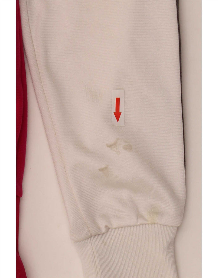 Jachetă de top pentru trening cu grafică Nike pentru femei UK 10 Mic roz colorblock
