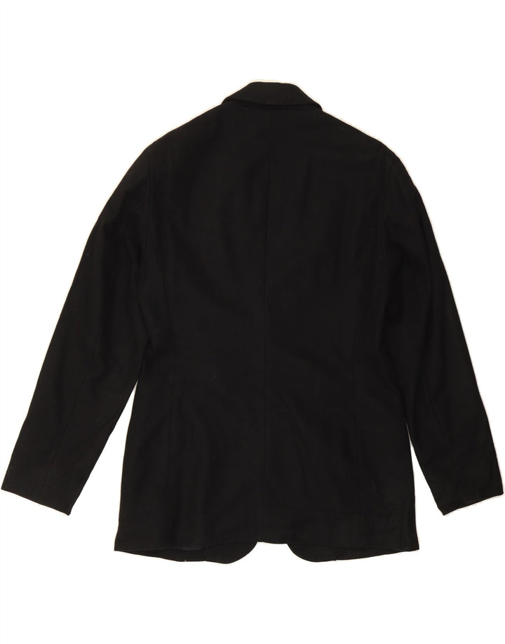 J. CREW Womens 1 Button Blazer Jacket US 4 Small Black Wool Vintage J. Crew and Second-Hand J. Crew from Messina Hembry 