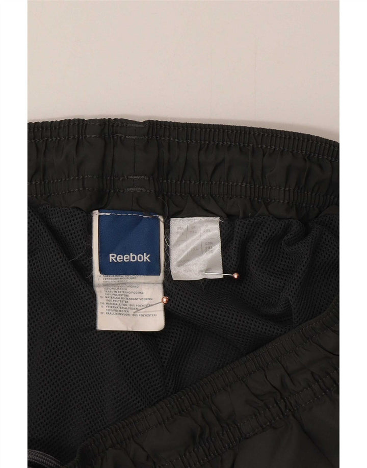 Pantaloni de trening Reebok pentru bărbați, poliester verde 2XL