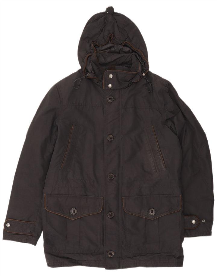 Jachetă parka cu glugă Massimo Dutti pentru bărbați UK 38 Maro Mediu