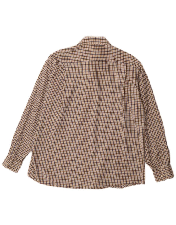 Cămașă pentru bărbați Ungaro Classic Fit XL Bej Check