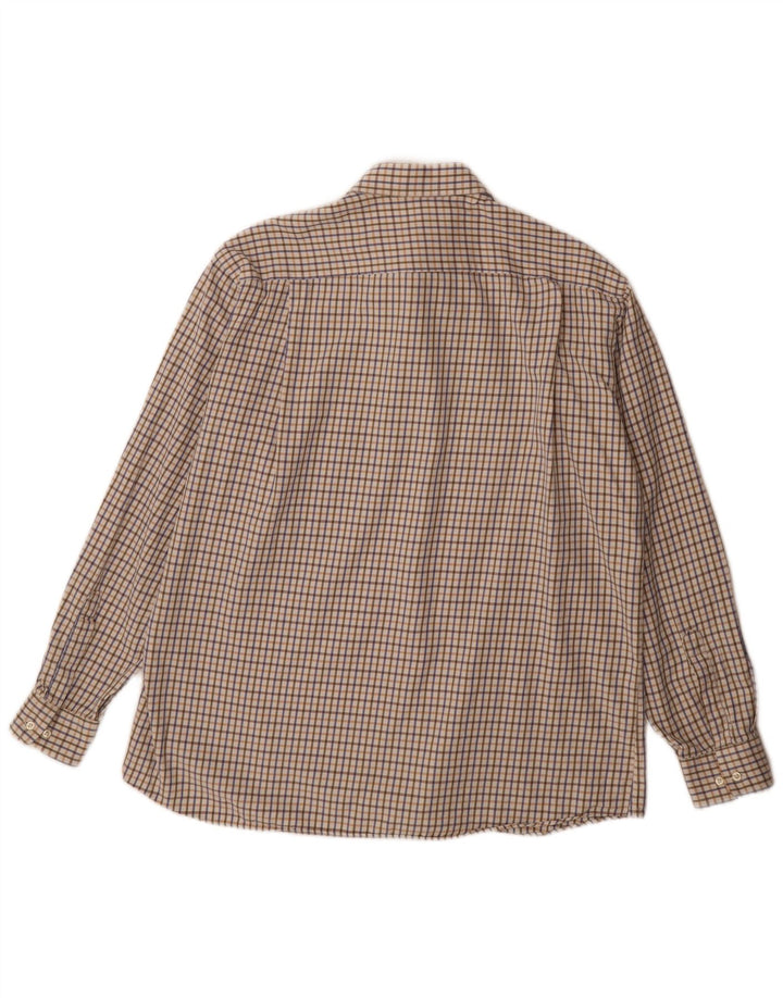 Cămașă pentru bărbați Ungaro Classic Fit XL Bej Check