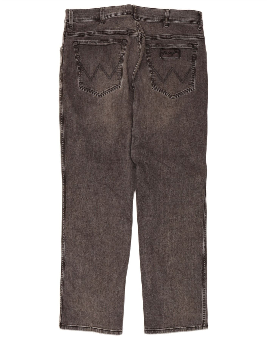 Blugi drepte pentru bărbați Wrangler Texas W36 L30 bumbac gri