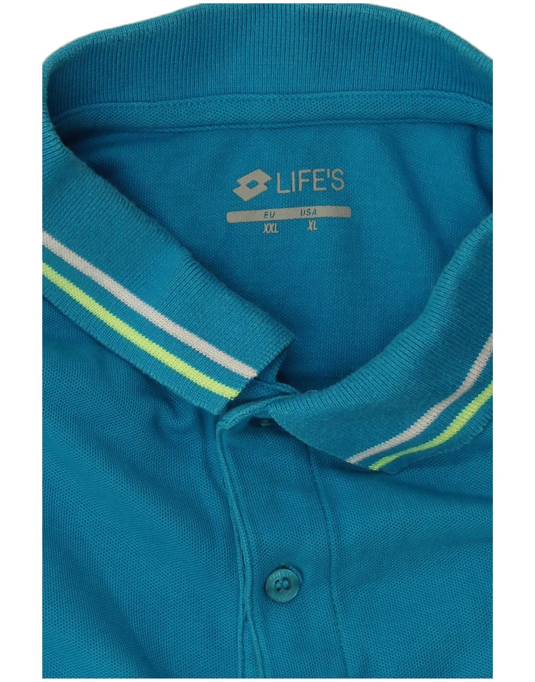 Tricou polo pentru bărbați LOTTO XL Albastru