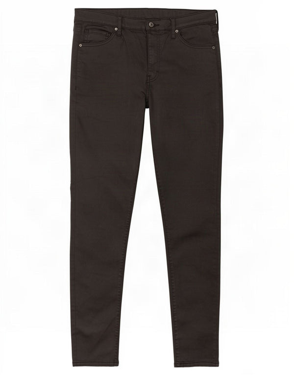 Topshop Jamie Skinny Casual Pantaloni pentru femei UK 16 Large W34 L29 Black