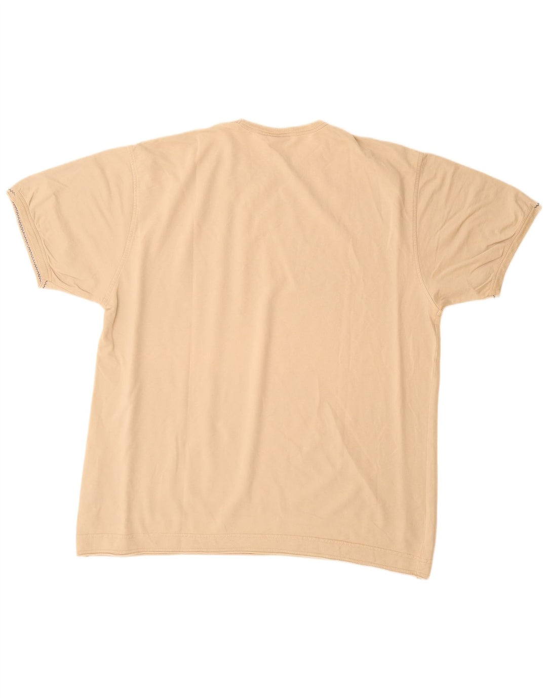 SCOTCH & SODA Hanorac cu mânecă scurtă pentru bărbați, XL, bej, bumbac