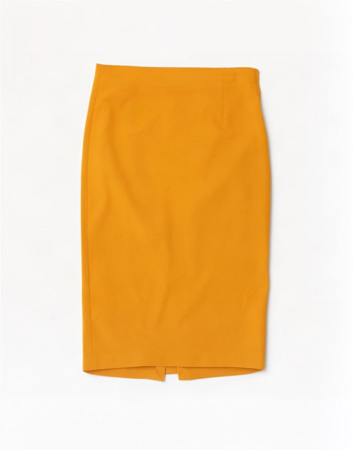 Fusta creion pentru femei Zara mare W30 Galben