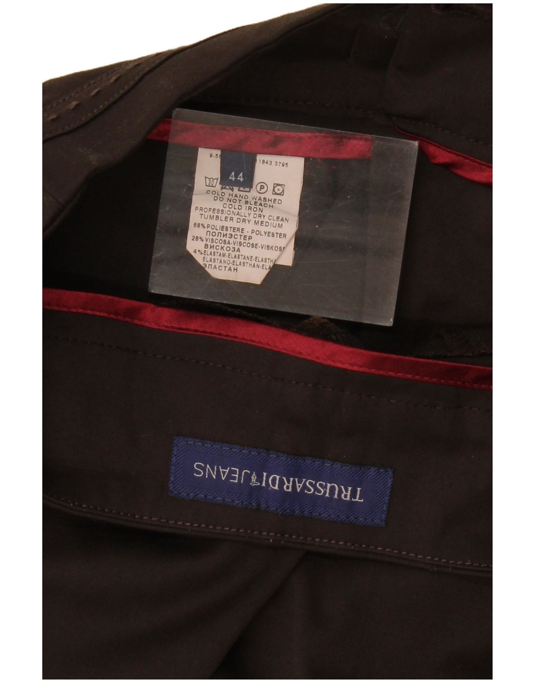 TRUSSARDI Pantaloni casual Bootcut pentru femei IT 44 Medium W32 L31 Maro