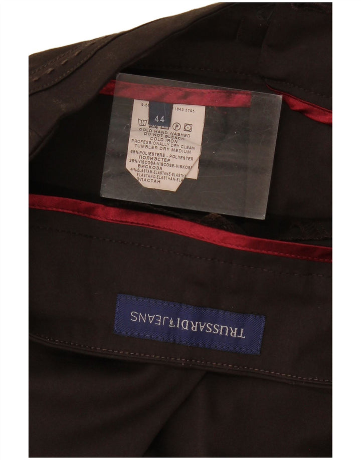 TRUSSARDI Pantaloni casual Bootcut pentru femei IT 44 Medium W32 L31 Maro